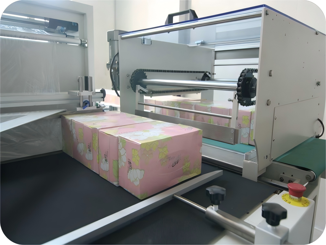 병 포장용 수축 포장 터널이 있는 완전 자동 L726 고속 수축 포장지 포장기 열 수축 포장기